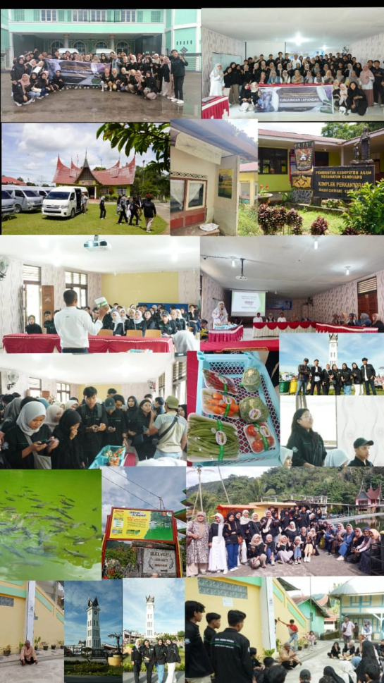 Kegiatan Kunjungan Lapangan Mahasiswa Prodi Penyuluhan Pertanian