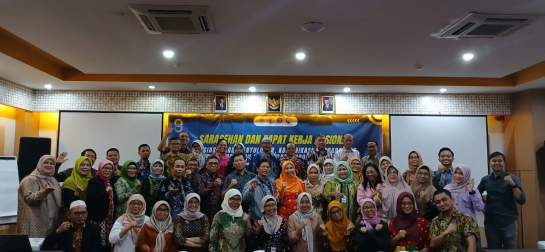 Sarasehan Nasional Asosiasi Prodi Penyuluhan, Komunikasi Pembangunan, dan Pemberdayaan Masyarakat Indonesia (APP-KPPMI) pada tanggal 8 Agustus 2024, di UGM Yogyakarta.